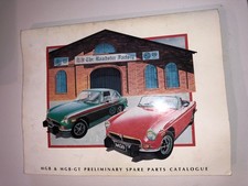1992 MGB/MGB-GT Preliminary