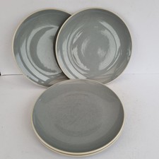 4 x DENBY Edge Grey Dinner