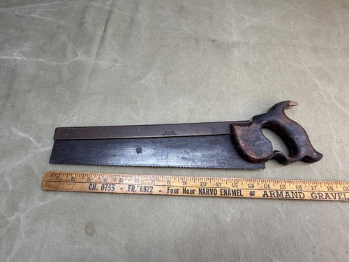 Brass back saw by - saw,