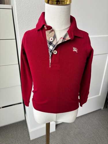Burberry kids polo - burberry, shirt