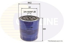 Oil Filter - Supersedes EOF160  To Fit LDV CUB 98->01, Nissan 280ZX,ZXT 80->84,