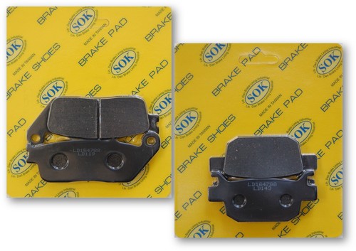 Front rear brake pads fit - pads,