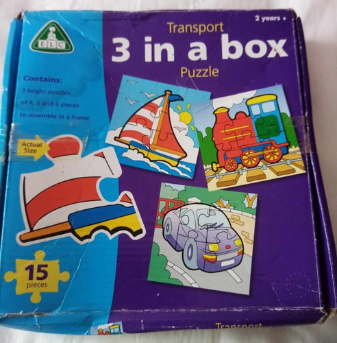 Elc transport jigsaw - elc, puzzle