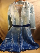 Kids Girls Elsa Princess Fancy Dress Up Cosplay Party Costume Outfit