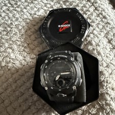 CASIO G-SHOCK CARBON CORE GUARD WATCH GA-2000 BLACK  MENS Boxed