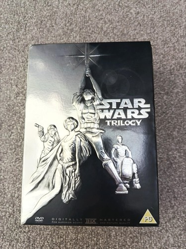 Rare star wars trilogy dvd - trilogy, box
