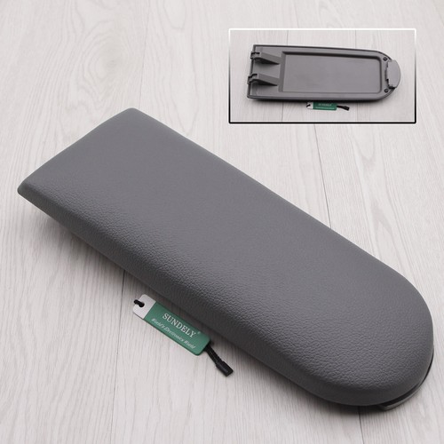 Gray leather armrest centre - leather,