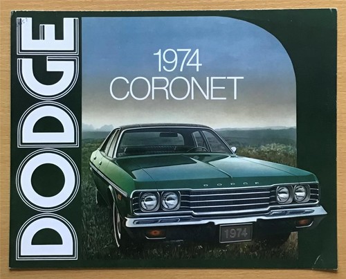 Dodge coronet 1974 - 1974, usa