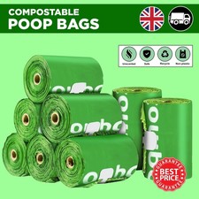 Dog Poop Bags Extra Thick Biodegradable Pets Poo Rolls Unscented Poop bags