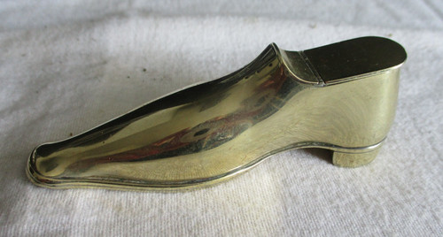 Antique vintage brass gents - -,