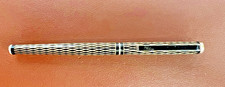 Black and Gold coloured  'Blanc' Slimline Rollerball pen. New Sheaffer refill.