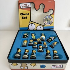 The Simpsons Chess Set In
