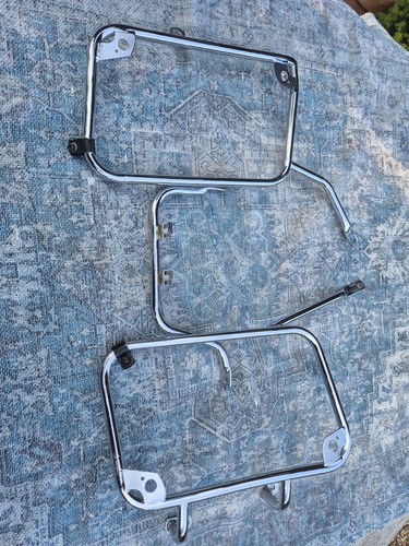 Bmw r80gs basic pannier rails - r80gs,