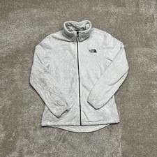 The North Face Women's Grey Fleece Jacket M- Comfy Outdoor Warm Hike Trek