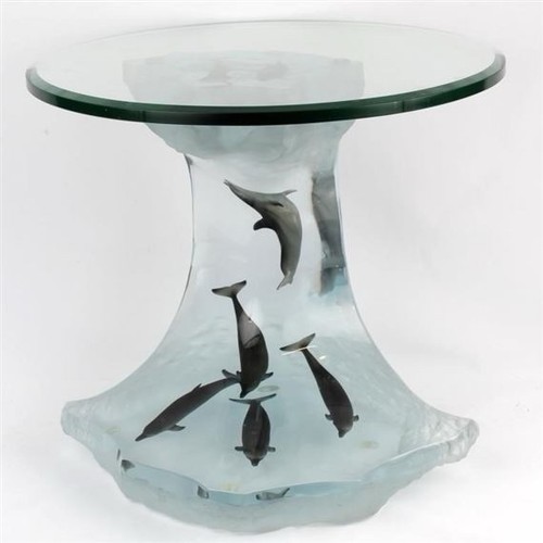 Wyland dolphin wave - , table