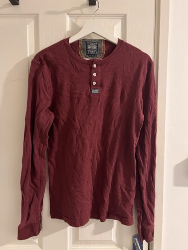 Superdry men henley - superdry, men’s