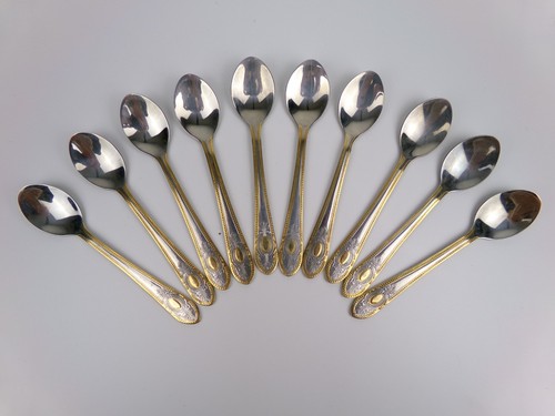 Tea coffee spoons happy - 10,