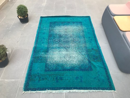 Turkish vintage rug - turkish, ft