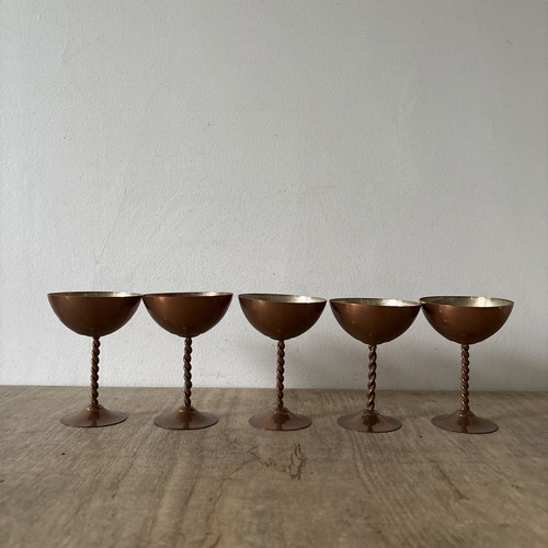 Antique set copper tin - of, &