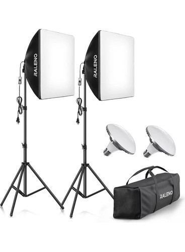 Raleno softbox lighting kit - softbox, 2