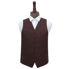 Black & Burgundy Mens