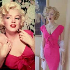 XS (UK6-8) Marilyn Monroe replica dress from Iconic Dresses, only worn twice