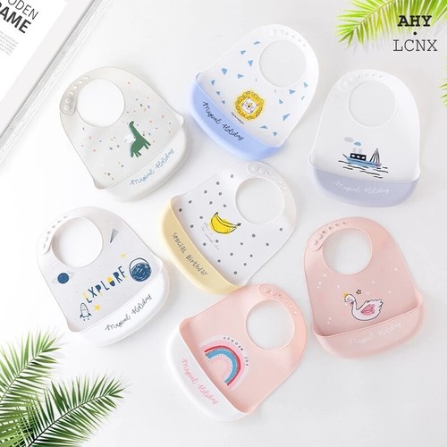 Soft silicone baby bibs - baby, boys