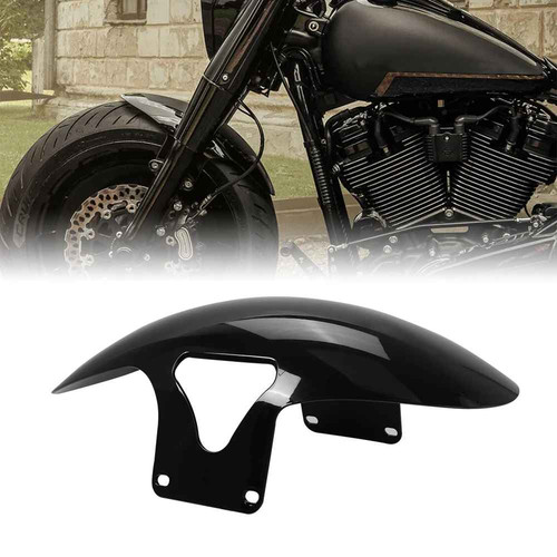 Motorcycle gloss black front - motorcycle,