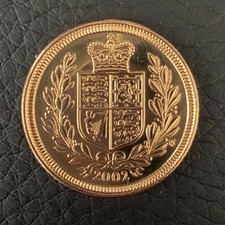 2002 Gold Half Sovereign -