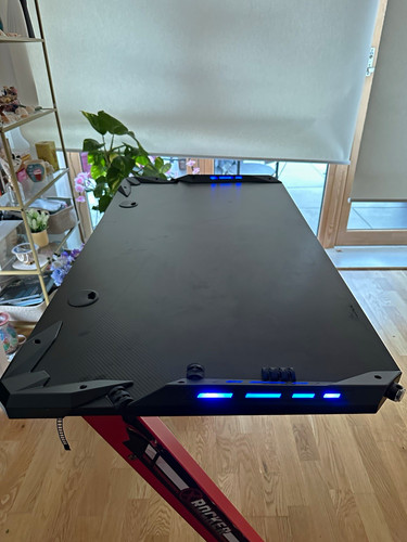 Rocker computer desk black - black, &