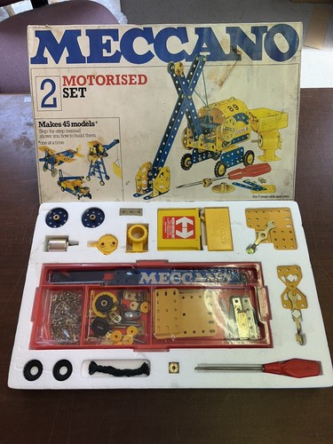 Vintage meccano motorised set - vintage,