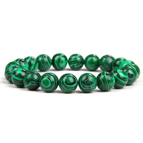 10mm malachite bracelet - 6, 8