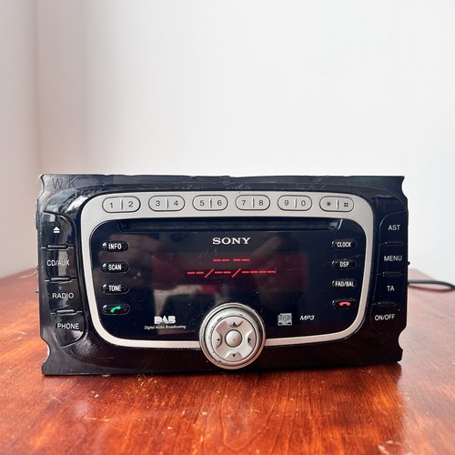 Ford sony dab car radio - sony, stereo