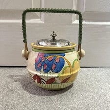 Clarice Cliff Biscuit Barrel