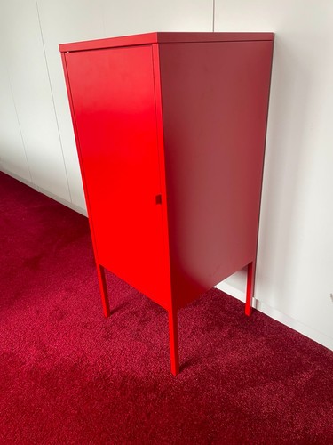 Ikea lixhult red cabinet - red,