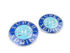 Tool Box Badge Set for Vespa Super Sprint 90 - Vespa SS90 post 1967