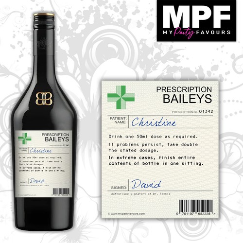 Personalised prescription - personalised,