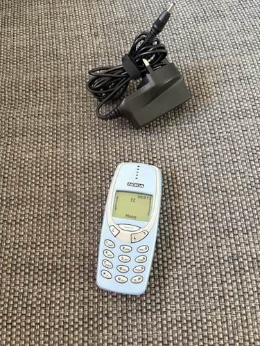 Nokia 3310 blue mobile - blue, phone