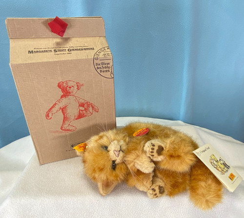 Steiff ginger kitten - ginger, 074936