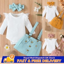 Newborn Baby Girls Lace Ribbed