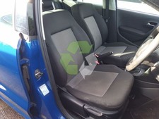 VOLKSWAGEN POLO S MK5 (6R) DRIVER OFFSIDE FRONT SEAT 2009-2013