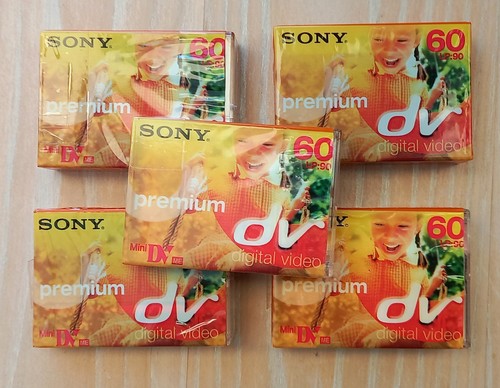 Sony premium minidv digital - sony,