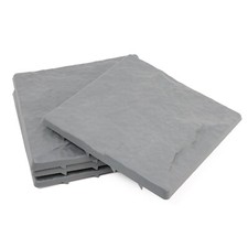 Pack Of 4 Garden Stepping Stone  Garden Tiles Plastic Hard Wearing Durable