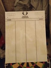 Heavy Duty Acrylic Darts Scoreboard