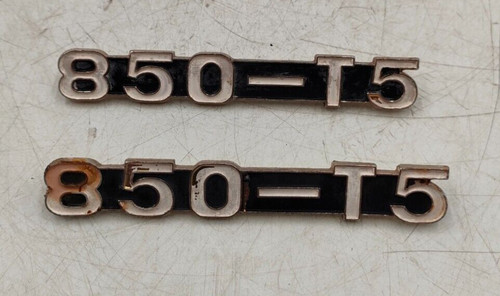 Pair plates side sides - pair, of