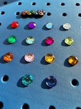 Pair of (2) Birthstone Gem