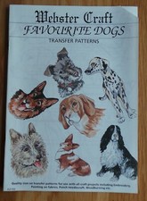 vintage iron on transfers Dogs Iron 0n Embroidery Transfer  pyrography