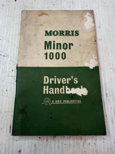 Morris minor 1000 driver - 1000, driver’s