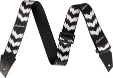 Jackson® Strap with Double V Pattern Black/White
