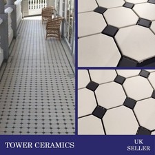 Victorian Style White Octagon